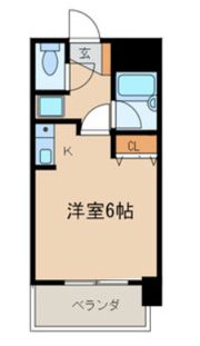 エスポワールハイムの間取り画像