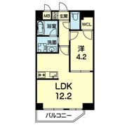 mon reve九学通りの間取り画像