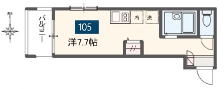MELDIA西新井大師西の間取り画像