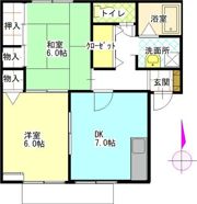 ブランエクセルの間取り画像