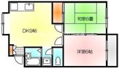 岡ノ城ハイツIIの間取り画像