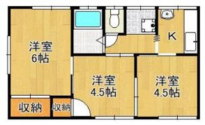 新町荘No.2の間取り画像