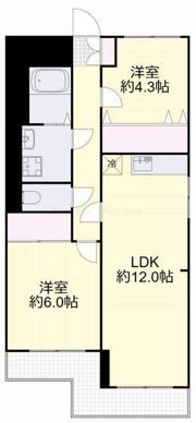 リエゾン原の間取り画像