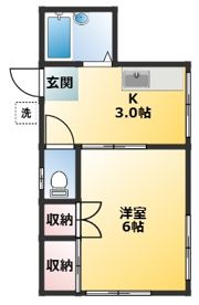 中板橋IMAハウスの間取り画像