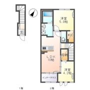 サンシャインAの間取り画像