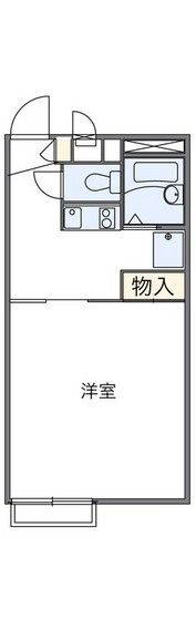 レオパレスブルースカイⅡの間取り画像