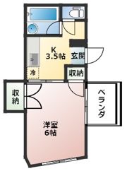 第2コーポHAYASHIの間取り画像