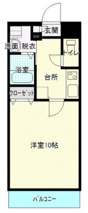 メゾンフォンテーヌB棟の間取り画像