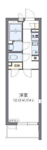クレイノフルブルームの間取り画像