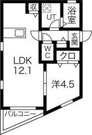 ヴァールハイトKONANの間取り画像