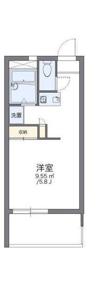レオパレスグランディルの間取り画像