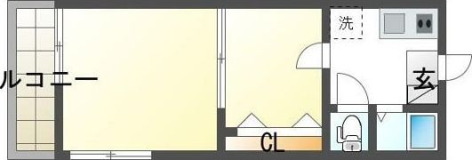 宮脇マンションの間取り画像
