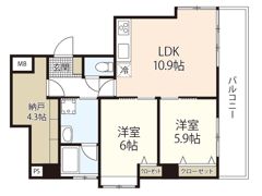横村ビルの間取り画像