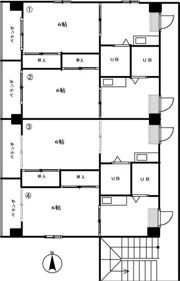 コート紙町VIIIの間取り画像