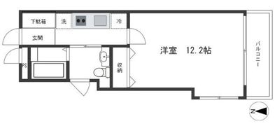 大原KYハイツⅢの間取り画像