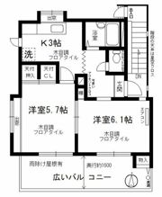ハウスむぎの間取り画像