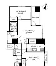 グローリオ桜木町音楽通りの間取り画像