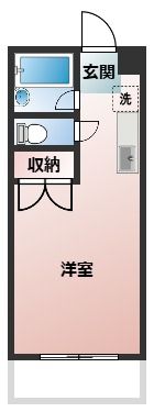 シティハイツSAKAEの間取り画像