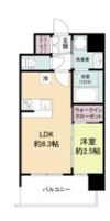 セレニテ江坂エクラの間取り画像