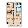 エスポワール江戸川の間取り画像