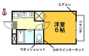 メゾンモナミの間取り画像