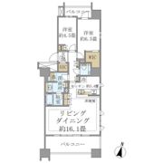 Brillia本郷弓町の間取り画像