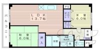 横濱Purple＆Whiteの間取り画像
