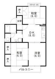 ガーデンハイツ和合の間取り画像