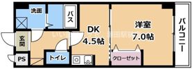 ヴェルジュ南草津の間取り画像