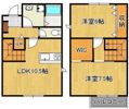 INTI到津の間取り画像