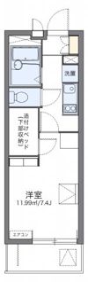 レオパレスエクセルハイムⅢの間取り画像