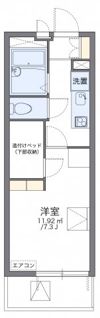 レオパレスアウローラ潮田の間取り画像