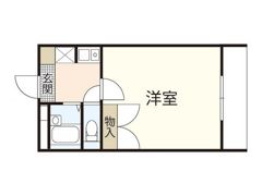 レオパレスエスペランサの間取り画像