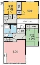 南玉T貸家の間取り画像