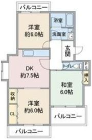 サンファミリア長久手Ⅰの間取り画像