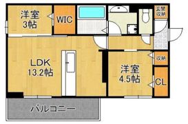 TORISIA陣原の間取り画像