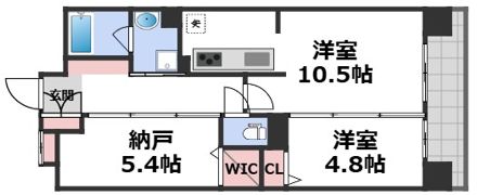 Le・Sel上町台 (ルセル上町台)の間取り画像