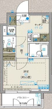 ヴェルト横濱石川町Ⅱの間取り画像