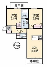シャーメゾン鈴峯の間取り画像