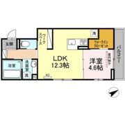 ジラソーレ中店の間取り画像