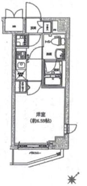 ドルチェ東京押上ツインズ壱番館の間取り画像