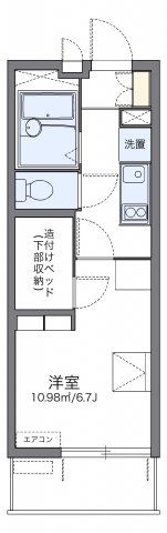 レオパレスAZUMAの間取り画像