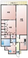 ジュネシオン平井の間取り画像