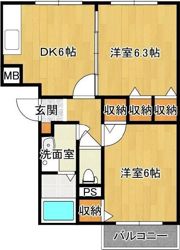 ブレイン佐古IIの間取り画像