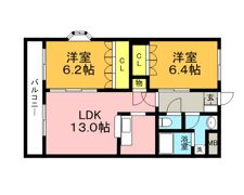 せせらぎBの間取り画像