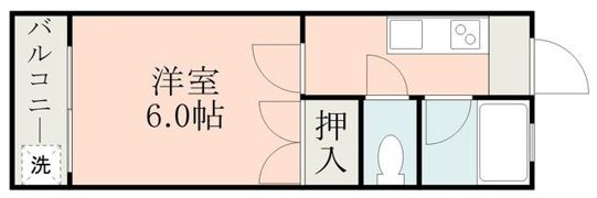 レジデンス渡鹿A棟の間取り画像