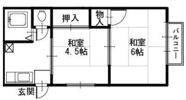 サンハイツの間取り画像