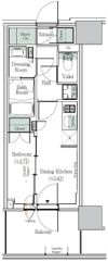 ONE ROOF RESIDENCE NISHINIPPORIの間取り画像