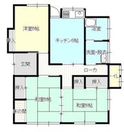 南輝2丁目戸建の間取り画像