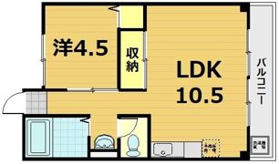 コープみささぎの間取り画像
